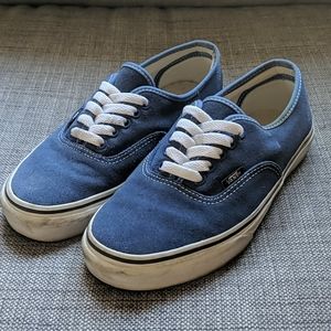 Suede Blue Vans